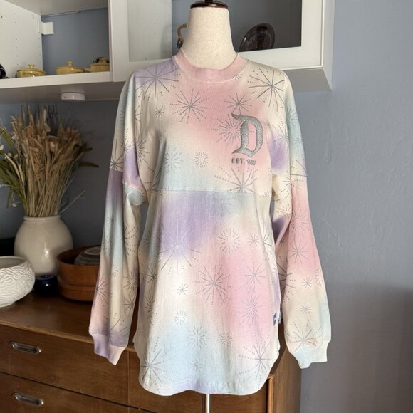 Disney Spirit Jersey XS Mickey & Friends 100 Years Fireworks Disneyland Resort - Picture 2 of 9